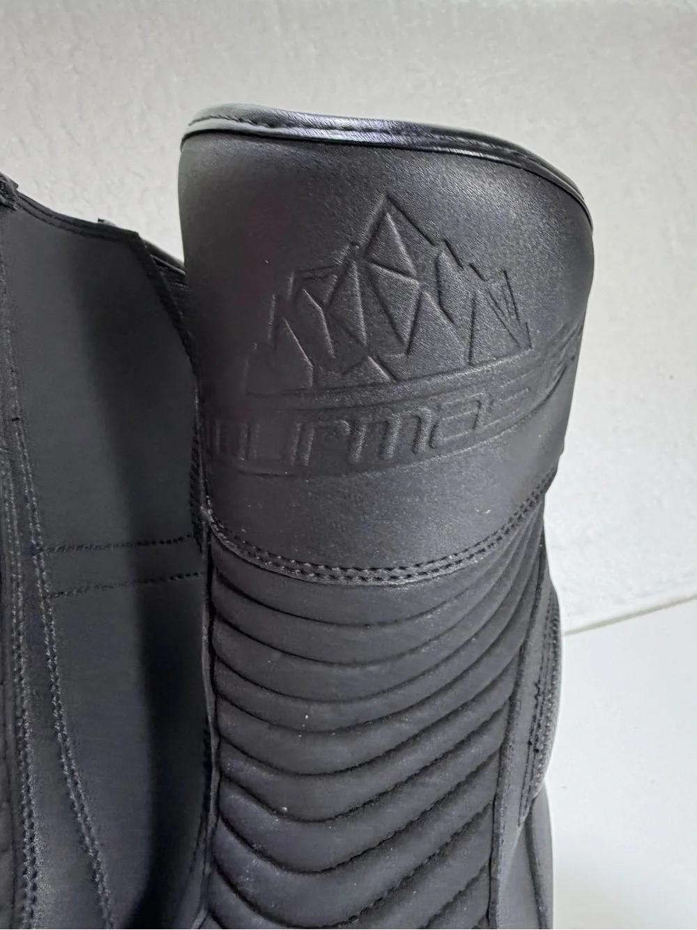 Tourmaster Solution WP Motorcycle Touring Boots Black Men’s 10 EU 44 Riding Boot